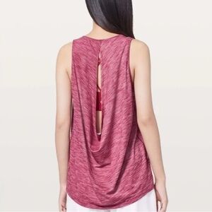 Lululemon Low Key Tank *Silver
Heathered Ruby Red